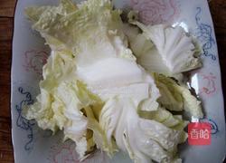 白菜木耳炒肉的做法图解4