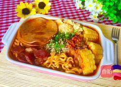 韩国泡菜面的做法图解8