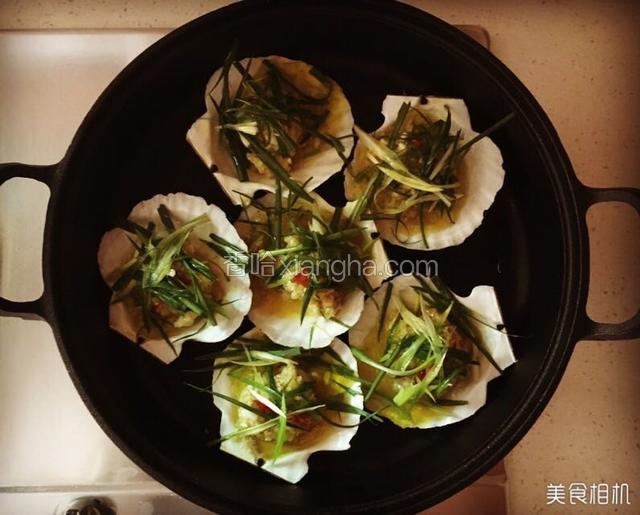 烤扇贝