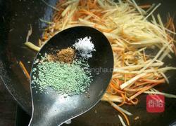 胡萝卜丝炒土豆丝的做法图解11