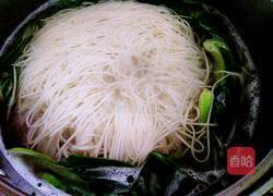 青菜面的做法图解3