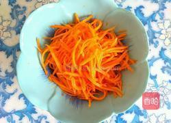 拌胡萝卜丝的做法图解5