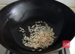 海米炒油菜的做法图解3