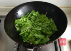 蒜炒油麦菜的做法图解3