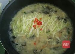 包菜木耳疙瘩汤的做法图解8