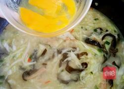包菜木耳疙瘩汤的做法图解9