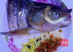 鱼头炖豆腐的做法图解2