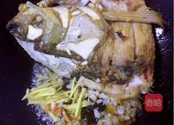 鱼头炖豆腐的做法图解4