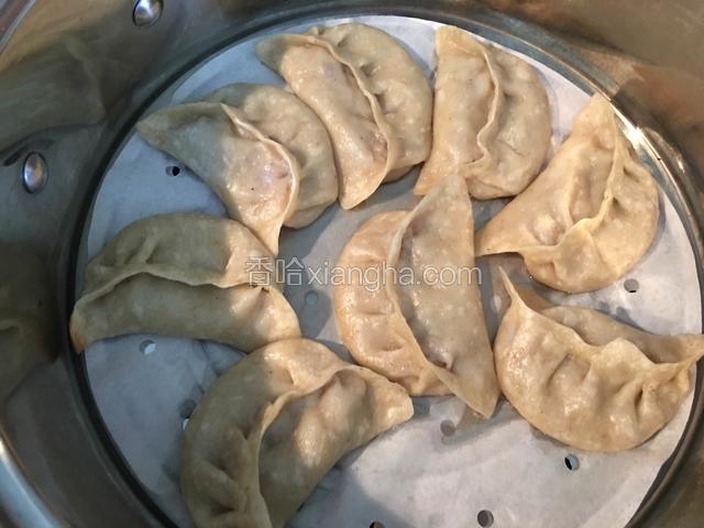 时间到，直接揭开锅盖。