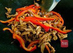 红椒炒肉(甜椒肉丝)的做法图解8