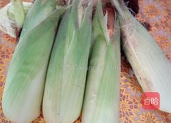 鲜玉米叶饼的做法图解1