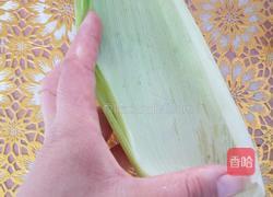 鲜玉米叶饼的做法图解3