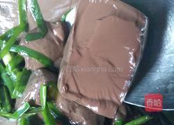 韭菜猪红的做法图解9