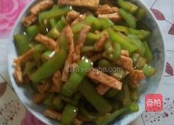 菜椒炒豆腐的做法图解8