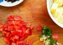 南瓜豆豉蒸鸡丁的做法图解4