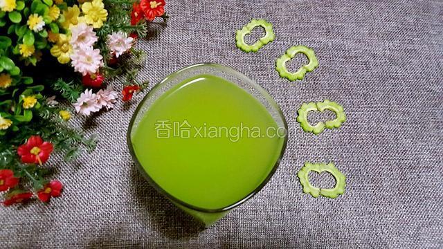 苦瓜蜂蜜汁