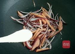 火腿炒洋葱的做法图解5