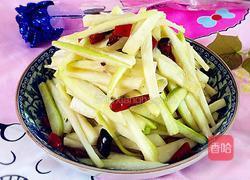 酸辣萝卜条的做法图解6