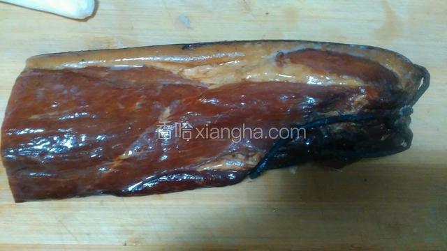 腊肉提前上锅蒸15分钟
