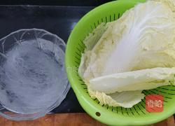 螃蟹白菜粉絲煲的做法圖解1