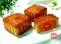 白芸豆蛋黄月饼的做法图解25
