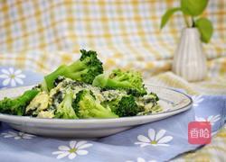 西兰花炒海苔鸡蛋的做法图解9