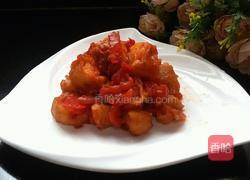 西红柿烩油条的做法图解8