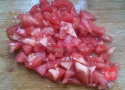 西红柿烩油条的做法图解2