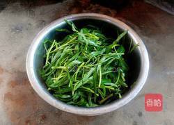 蒜拌空心菜的做法图解1