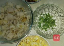 香葱玉米藕丁的做法图解1