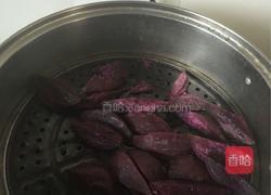 西米紫薯水晶卷的做法图解2