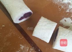 西米紫薯水晶卷的做法图解5