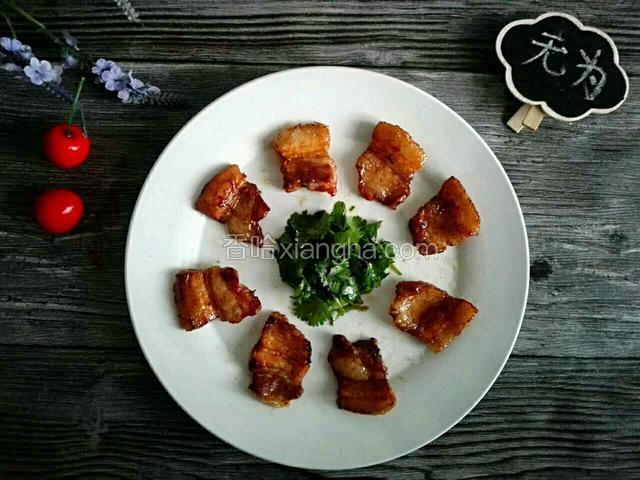 秘制煎五花肉