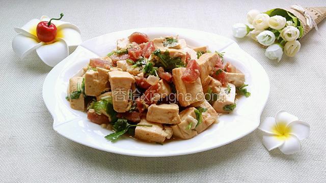 香肠炒豆腐