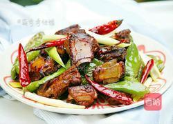 双椒煎排骨的做法图解9