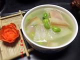冬瓜毛豆咸肉汤