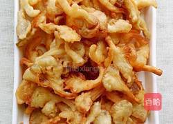 椒盐平菇的做法图解5