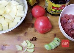 西红柿土豆炖牛肉的做法图解1
