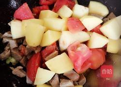 西红柿土豆炖牛肉的做法图解4