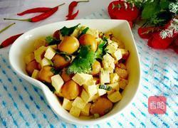 鹌鹑蛋拌豆腐的做法图解14