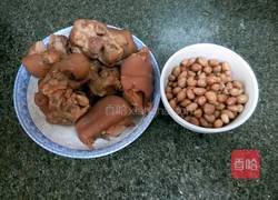 花生炖猪蹄的做法图解4