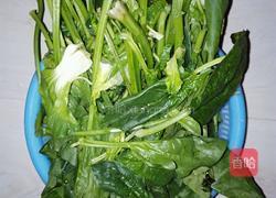 香菇菠菜的做法图解1