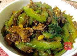 苦瓜焖鸭的做法图解8