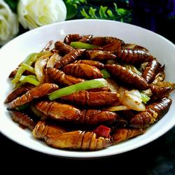 香酥蚕蛹