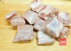 排骨烧毛豆的做法图解2
