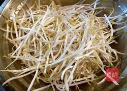 豆芽肉丝炒饼的做法图解6