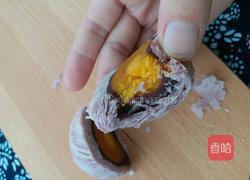 三色蛋黄酥的做法图解37