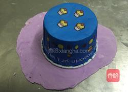 自制糖皮翻糖蛋糕的做法图解11