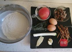 打卤手擀面的做法图解1