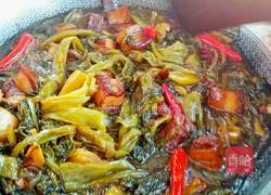 酸菜炖粉条的做法图解12